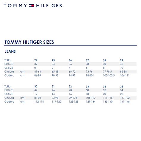 tommy hilfiger tallas|tommy hilfiger founded.